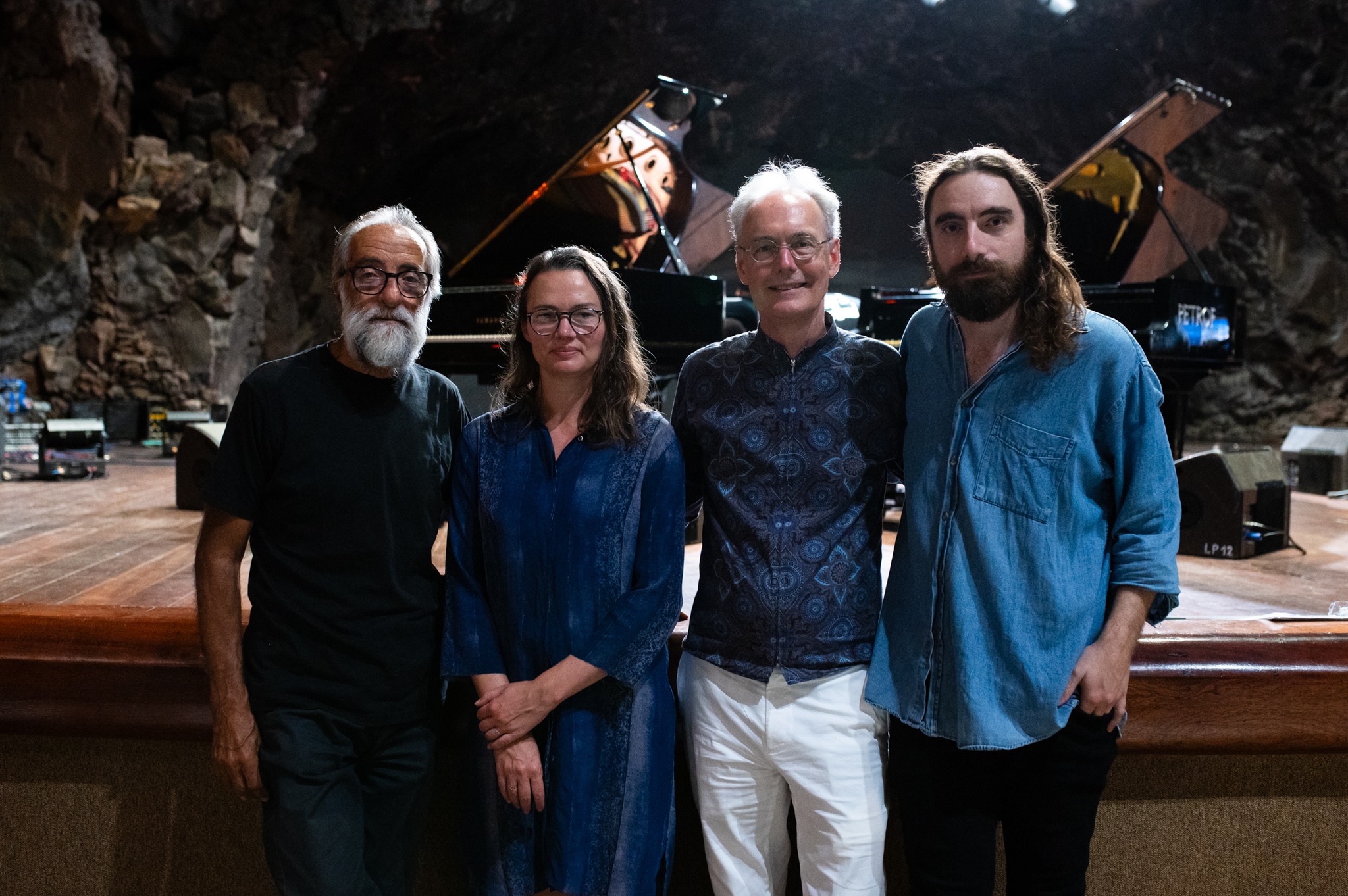 Canary Islands with festival founder Ildefonso Aguilar, Christina Vantzou and John Also Bennett