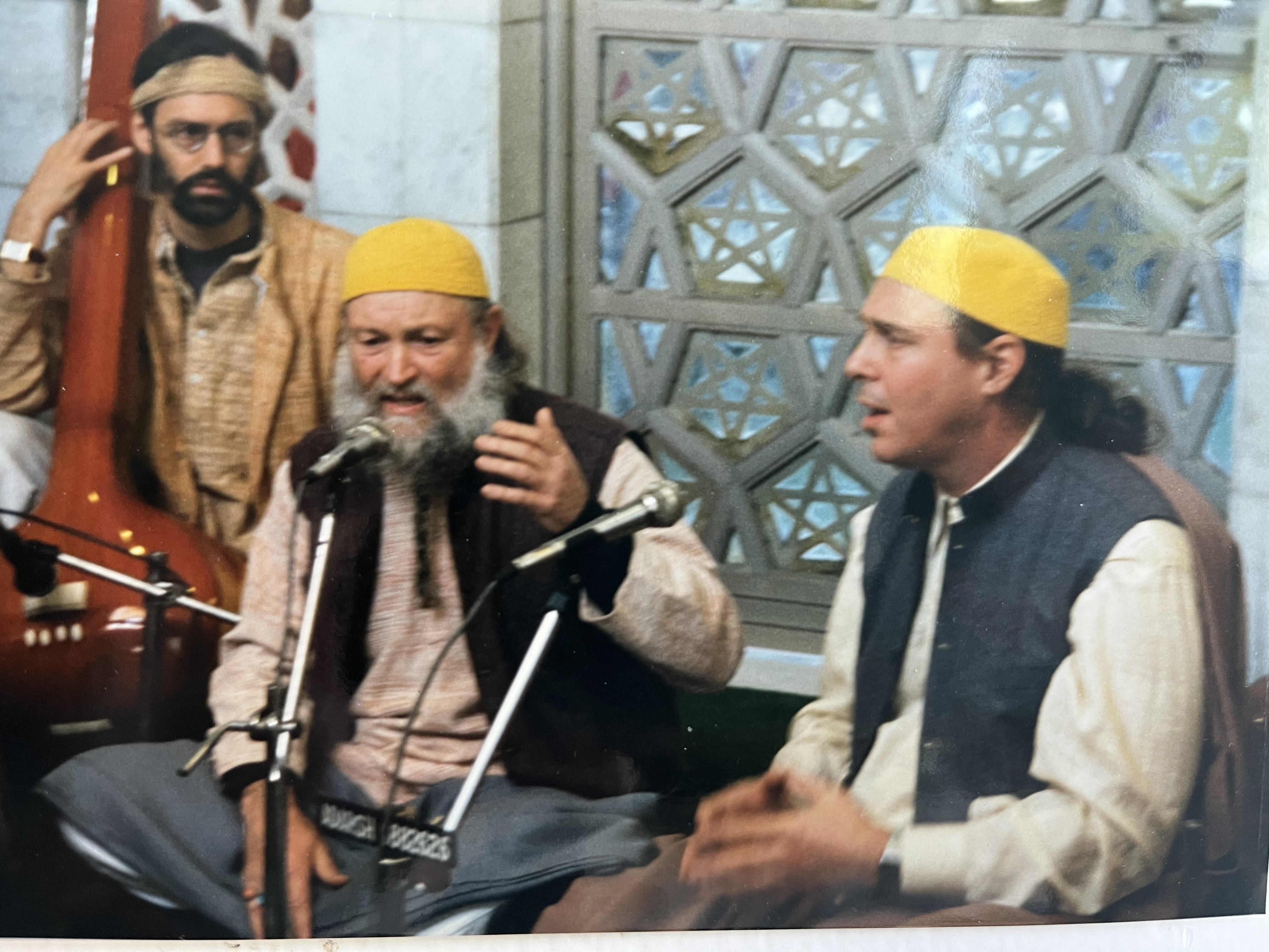 In concert in India with Terry Riley and Shabda Kahan