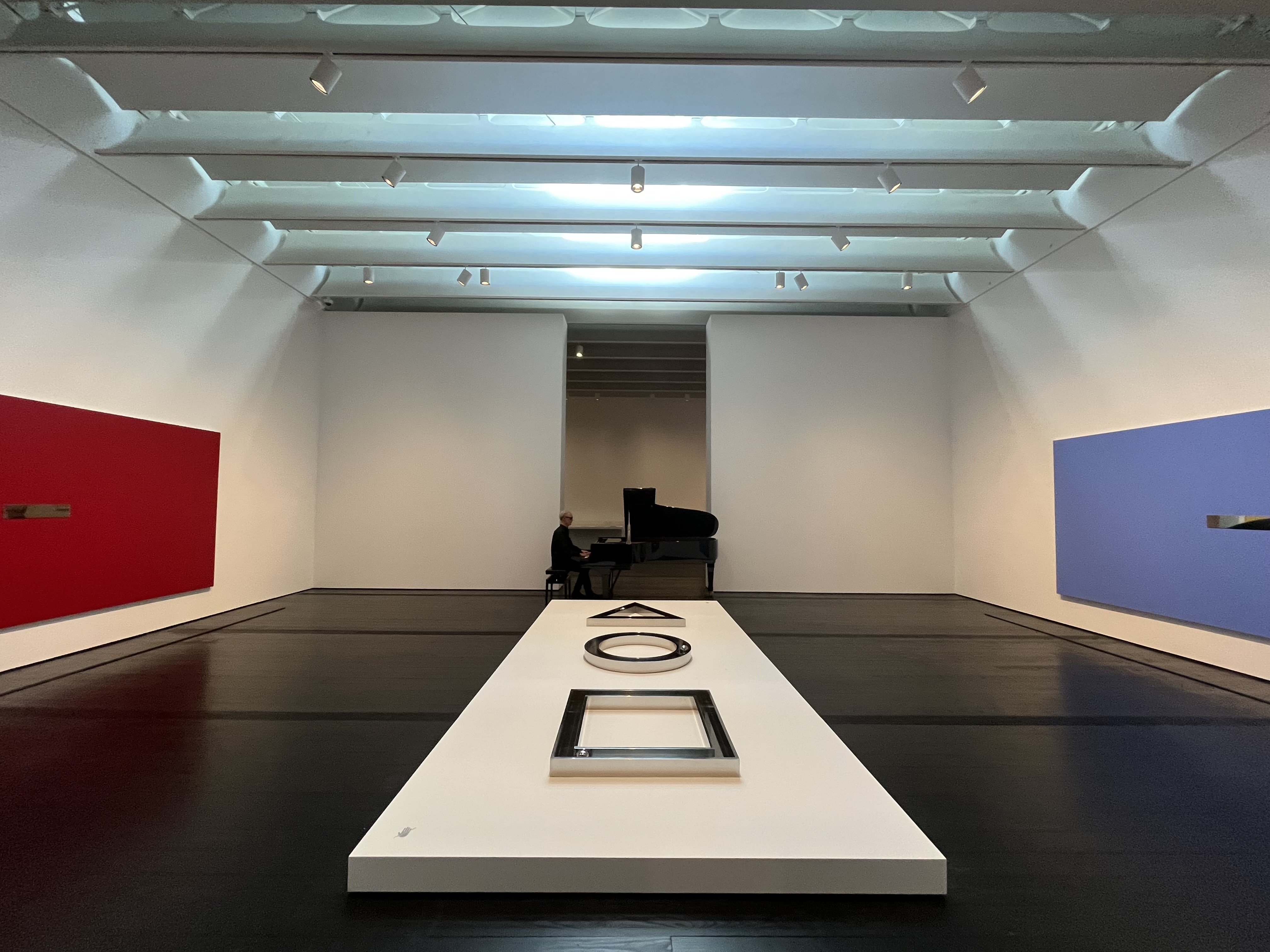 Performing at the Menil Gallery