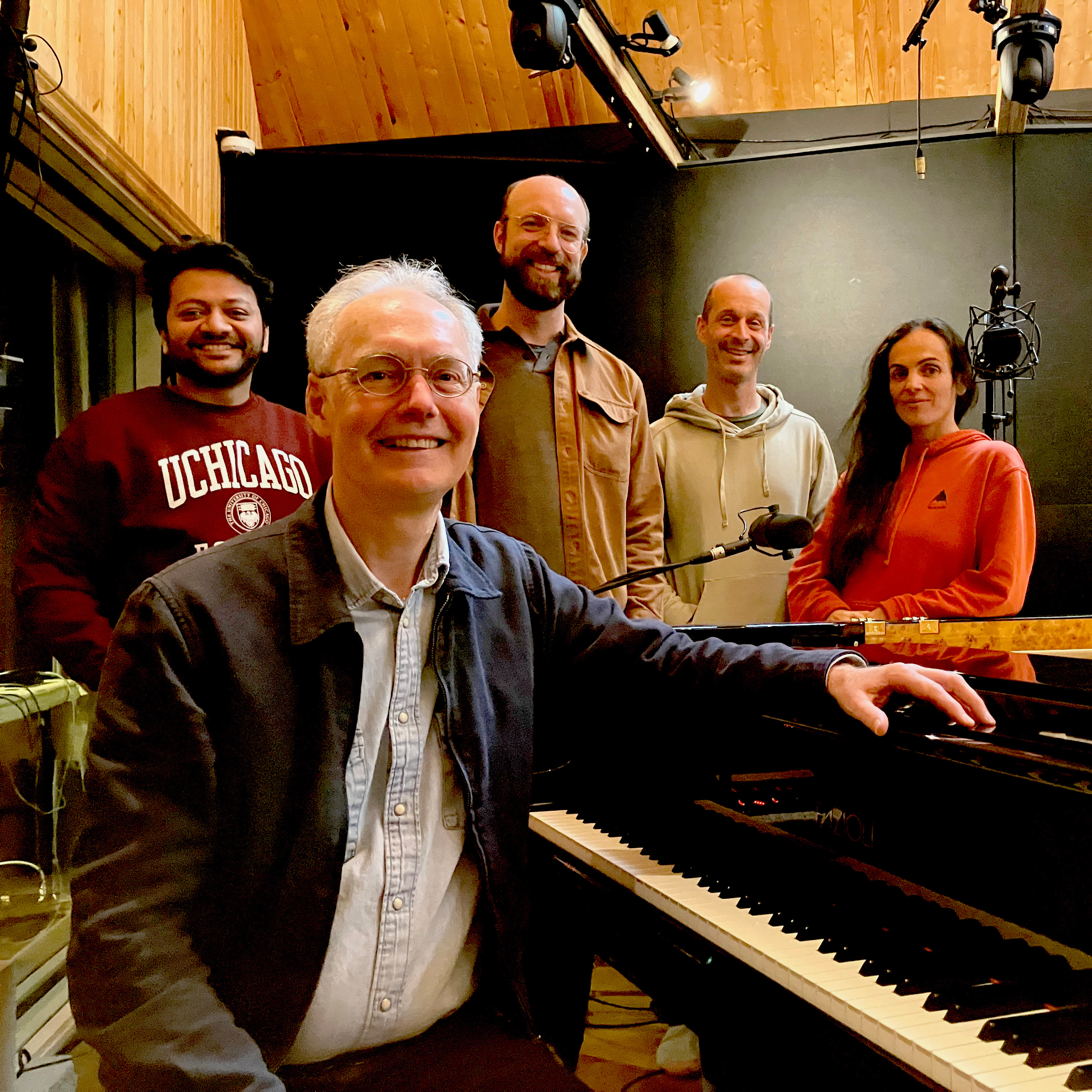 Evening Light: Raga Cycle I — studio recording session, Montreal