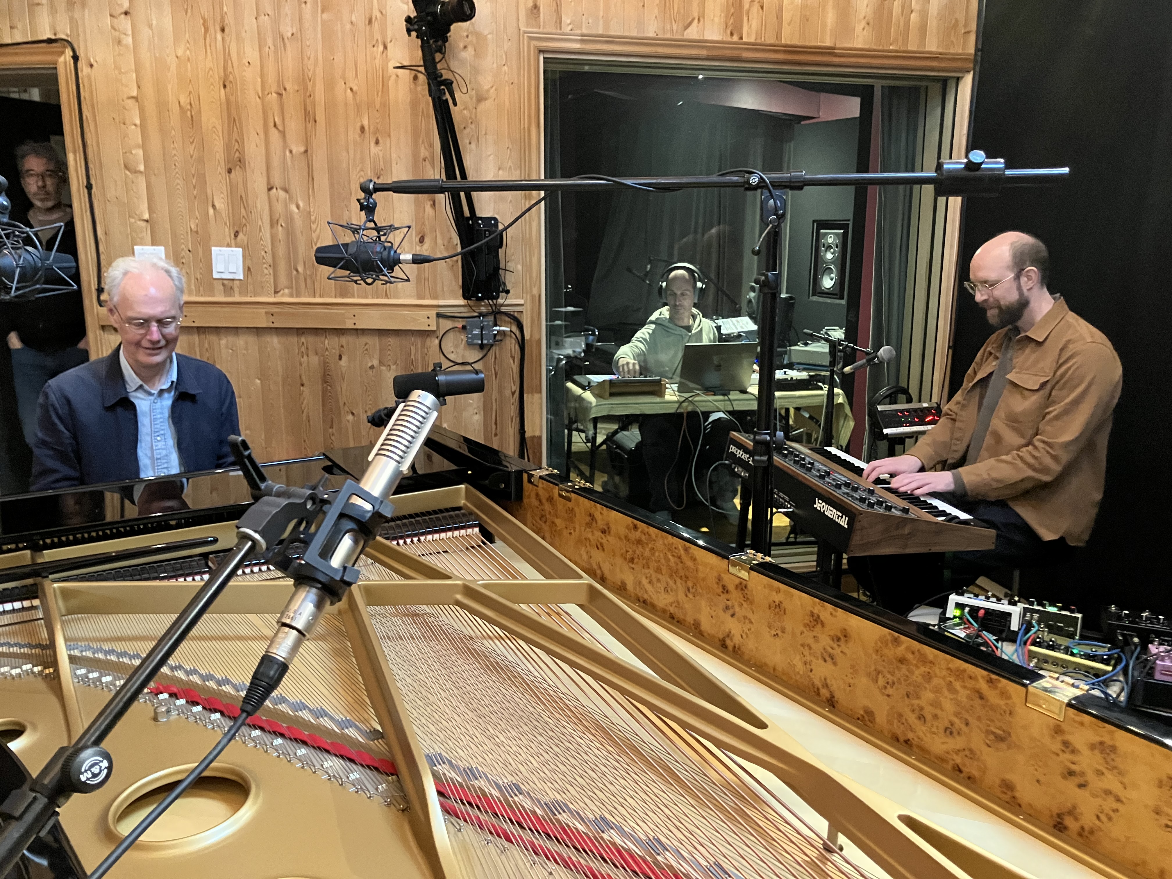 Evening Light: Raga Cycle I — studio recording session, Montreal