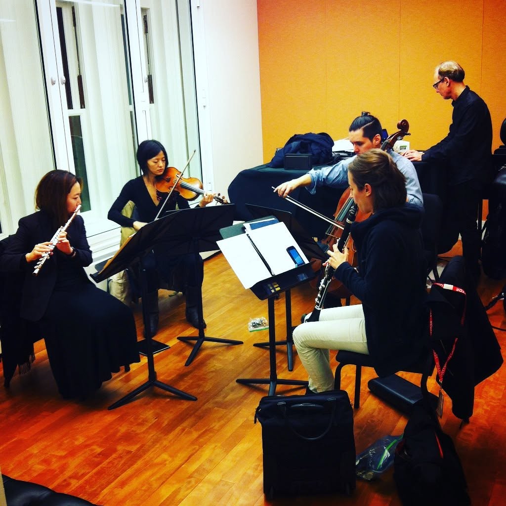 Rehearsal for "Radians Phase" in Havana, Cuba