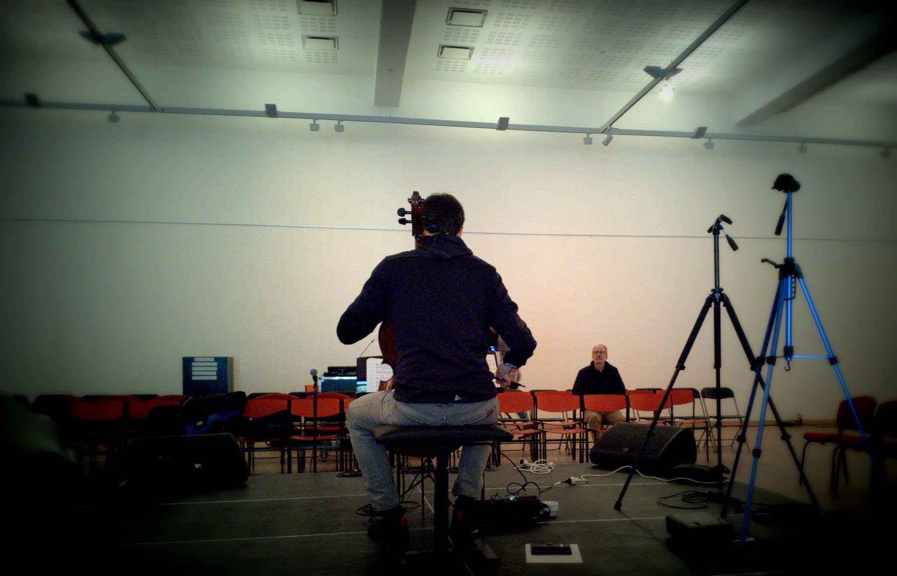 Rehearsing Floating Just Above 1