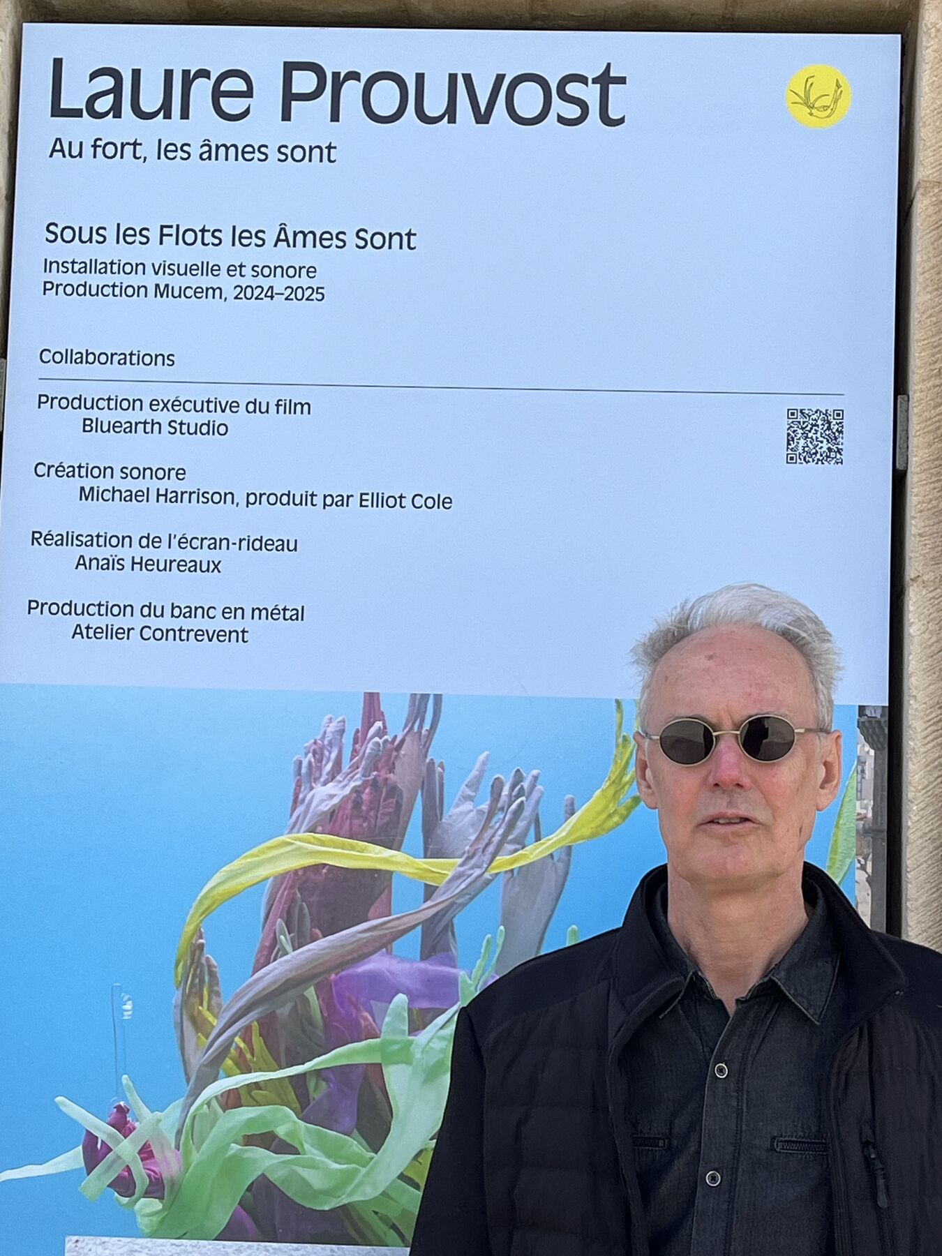 Sous les Flots, les Âmes Sont - installation with artist Laure Prouvost, Mucem Marseilles