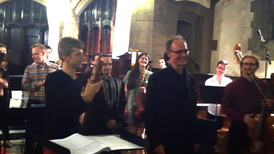 With David Bloom and Contemporaneous — premiere of Orchestral Modules