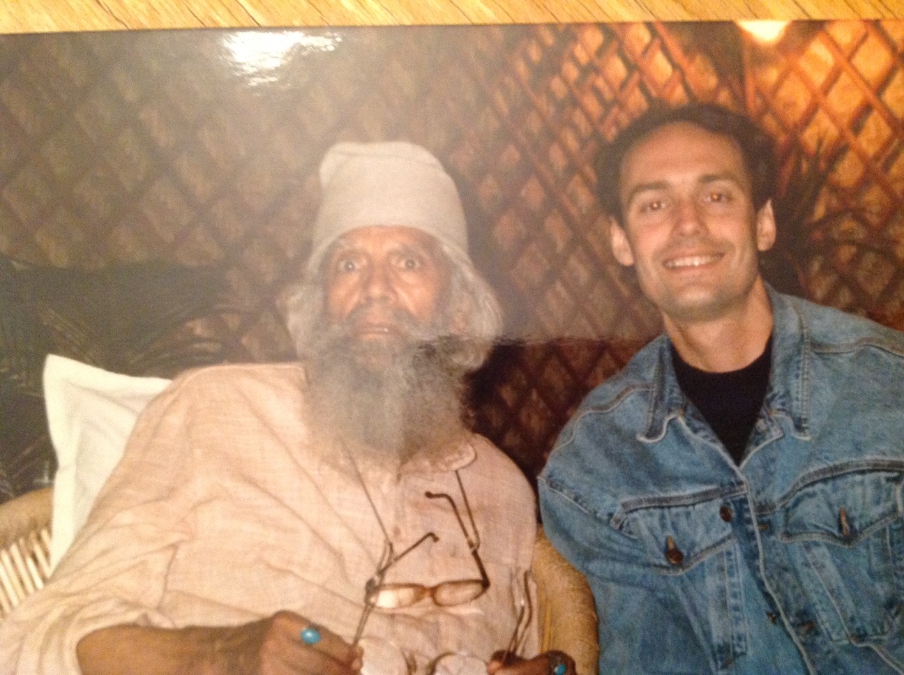 with Pandit Pran Nath in India
