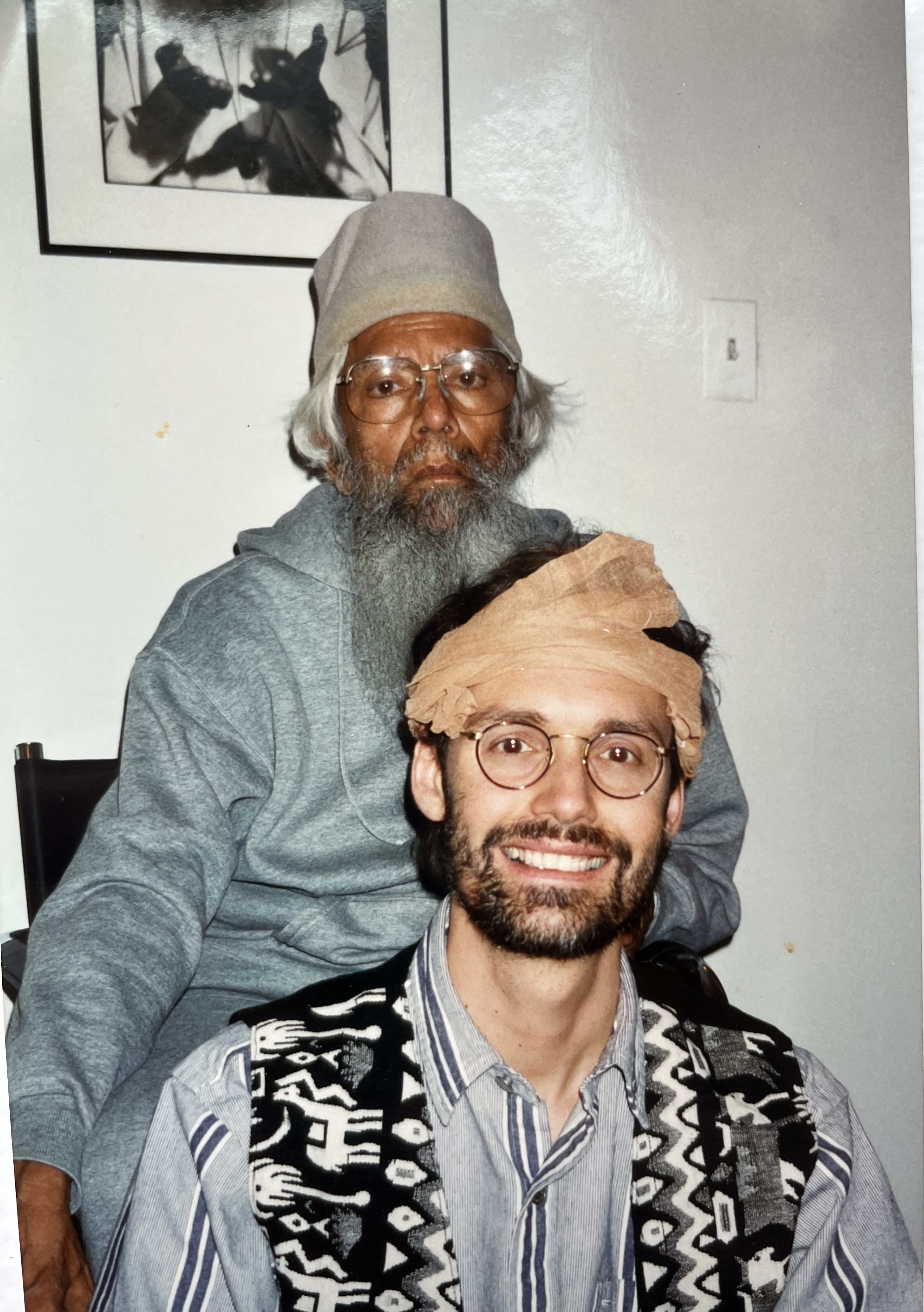 With Pandit Pran Nath