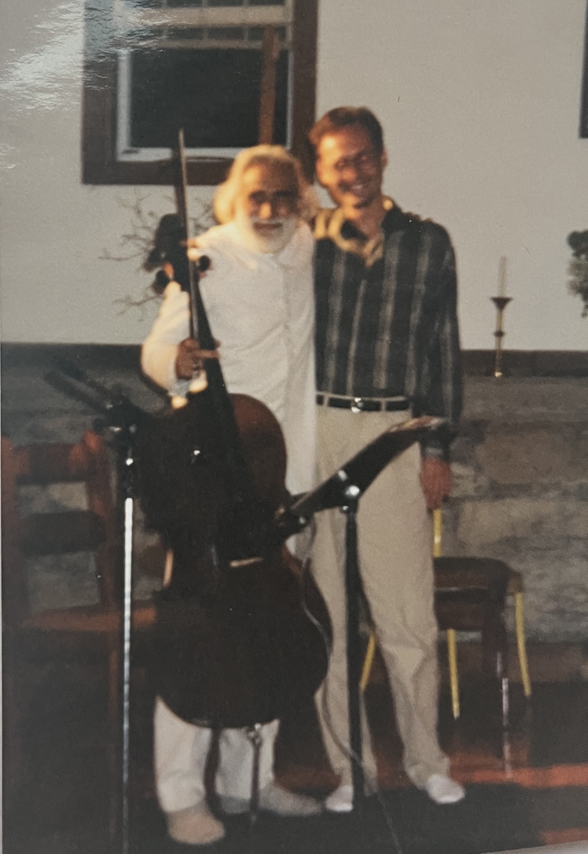 With Pir Vilayat Inayat Khan